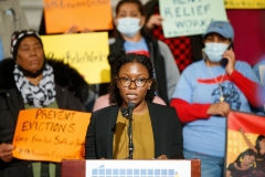 April 11, 2022: Senator Nikil Saval joins Keystone Research Center and others to call for the end of evictions and to expand emergency rental assistance.