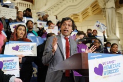 March 20, 2024: Rallying in Support of Homecare Workers