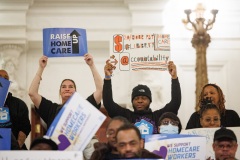 March 20, 2024: Rallying in Support of Homecare Workers