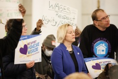 March 20, 2024: Rallying in Support of Homecare Workers