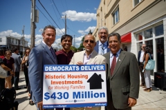 August 12, 2022: Senator Saval and colleagues join Governor Tom Wolf and  housing advocates and stakeholders in Philadelphia to celebrate the critical $375 million investment in the 2022-23 budget addressing the affordable housing crisis.