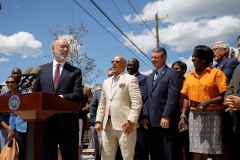 August 12, 2022: Senator Saval and colleagues join Governor Tom Wolf and  housing advocates and stakeholders in Philadelphia to celebrate the critical $375 million investment in the 2022-23 budget addressing the affordable housing crisis.