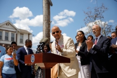 August 12, 2022: Senator Saval and colleagues join Governor Tom Wolf and  housing advocates and stakeholders in Philadelphia to celebrate the critical $375 million investment in the 2022-23 budget addressing the affordable housing crisis.