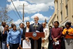 August 12, 2022: Senator Saval and colleagues join Governor Tom Wolf and  housing advocates and stakeholders in Philadelphia to celebrate the critical $375 million investment in the 2022-23 budget addressing the affordable housing crisis.