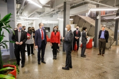 December 6, 2021: Senators John Kane and Nikil Saval tour the Pennovation Works.