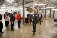 December 6, 2021: Senators John Kane and Nikil Saval tour the Pennovation Works.