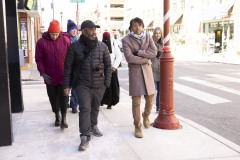 16 de febrero de 2024: El senador Saval recorrió el histórico "Seventh Ward" en el sur de Filadelfia. El barrio fue el centro del innovador estudio de W.E.B. Dubois de 1899, "El negro de Filadelfia", y fue el hogar de trascendentales pioneros negros, como el obispo Richard Allen, fundador de la primera Iglesia Metodista Episcopal Africana del mundo, y Octavius Catto, activista por la igualdad de derechos y famoso jugador de béisbol que fue asesinado por una turba cerca de las calles 8 y South mientras luchaba por el derecho al voto en 1871.