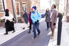 February 16, 2024: Sen. Saval toured the historic “Seventh Ward” in South Philadelphia. The ward was the focus of W.E.B. Dubois’ groundbreaking 1899 study, “The Philadelphia Negro,” and was home to transcendent Black pioneers including Bishop Richard Allen, founder of the world’s first African Methodist Episcopal Church,  and Octavius Catto an equal rights activist and famed baseball player who was killed by mob near 8th and South streets while fighting for voting rights in 1871.