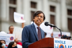 May 24, 2022: Senator Nikil Saval held a rally attended by more than 200 housing and energy advocates, community leaders, Pennsylvania residents, and Democrat and Republican legislators from the General Assembly to call for the passage of his bipartisan Whole-Home Repairs Act (Senate Bill 1135).