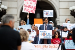 May 24, 2022: Senator Nikil Saval held a rally attended by more than 200 housing and energy advocates, community leaders, Pennsylvania residents, and Democrat and Republican legislators from the General Assembly to call for the passage of his bipartisan Whole-Home Repairs Act (Senate Bill 1135).