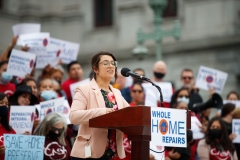 May 24, 2022: Senator Nikil Saval held a rally attended by more than 200 housing and energy advocates, community leaders, Pennsylvania residents, and Democrat and Republican legislators from the General Assembly to call for the passage of his bipartisan Whole-Home Repairs Act (Senate Bill 1135).