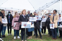 March 23, 2022 − State Senator Nikil Saval and Berks Stands Up brought together residents, community leaders, and elected officials in a united call for the passage of Pennsylvania’s Whole-Home Repairs Act (SB1135), a groundbreaking bipartisan bill that establishes a one-stop shop for home repairs and weatherization while creating new, family-sustaining jobs in a growing field.