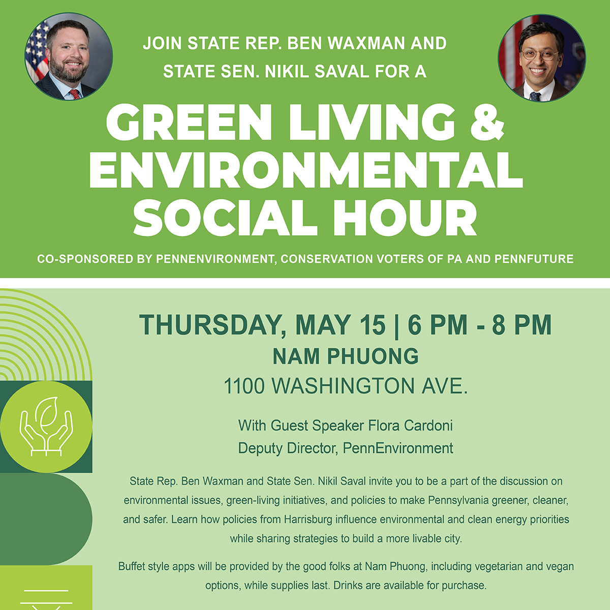 Green Living & Environmental Social Hour
