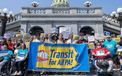 Hundreds of Transit Riders, Advocates, Labor Leaders, and Businesses Rallied at the Capitol to Call for Dedicated State Funding to Restore and Stabilize Transit Across PA